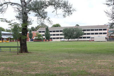 Az egyik épület: kezdetben a jobbalsó, majd a balfelső termekben volt osztálytermem