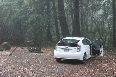 esős reggel, itt este még volt egy pár rajtunk kívül, reggel már senki :)