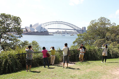 egy busznyi japán turista érkezett épp