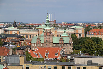 Rosenborg Slot a toronyból.