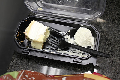 és a desszert, egy igazi amerikai cheesecake!